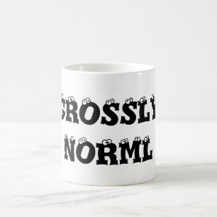 GROSSLY NORML White Classic White Mugg