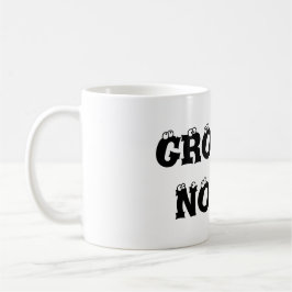 GROSSLY NORML White Classic White Mugg