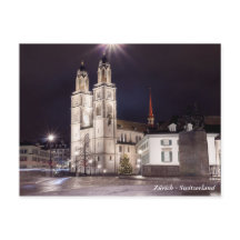 Grossmunster-kyrkan i Zürich