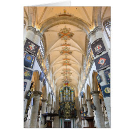 Grote Kerk, Breda, Nederländerna Hälsningskort