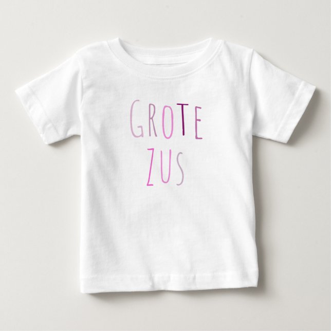grote zus t shirt (Framsida)