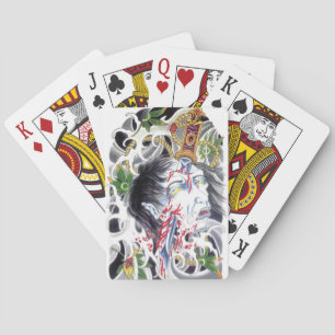Grotesque Head & Sword Spel Kort