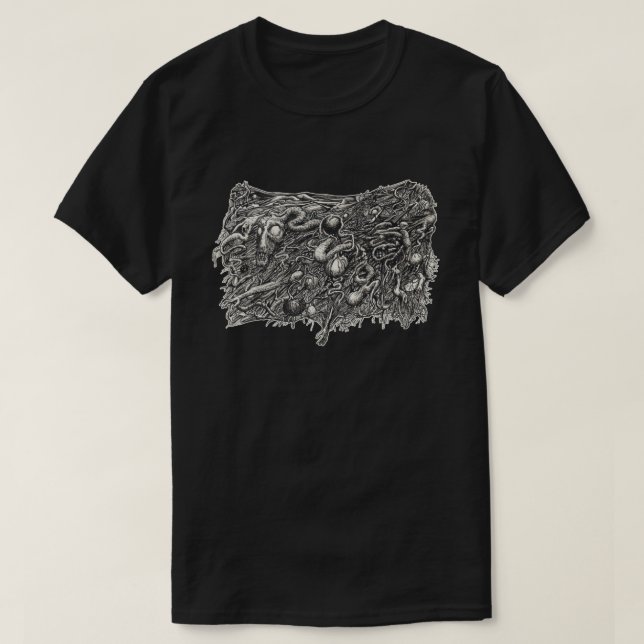 Grotesque nummer 1, av Brian Benson Tee Shirt (Design framsida)