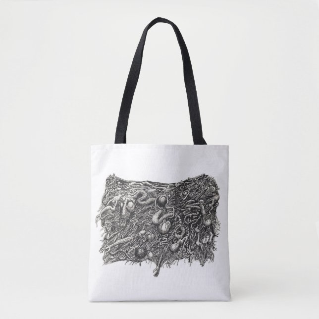 Grotesque nummer 1, av Brian Benson Tote Bag Tygkasse (Framsida)
