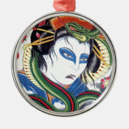 Grotesque & Snake Julgransprydnad Metall