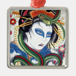 Grotesque & Snake Julgransprydnad Metall