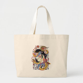 Grotesque & Snake Tattoo Design Jumbo Tygkasse