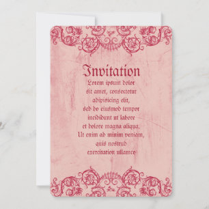 Grotesquerie Valentine Inbjudningar