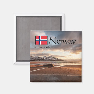 Grotfjorden Norge Magnet