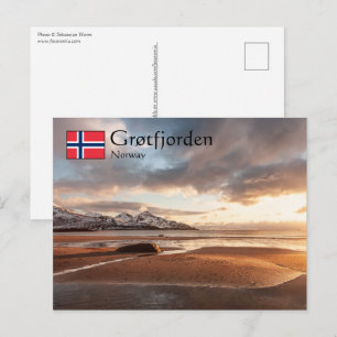 Grotfjorden Norge Vykort