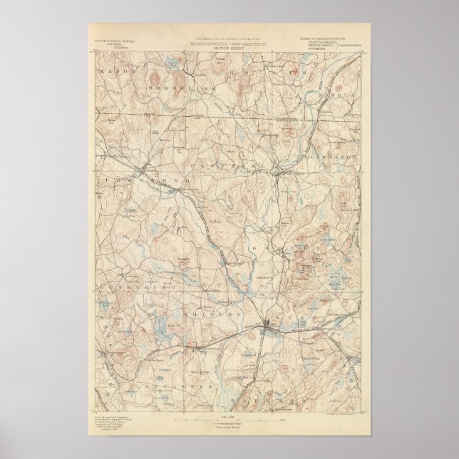 Groton, Massachusetts Poster (Framsidan)