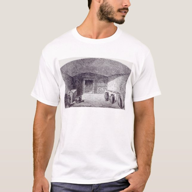 Grotta Campana på tiden av dess upptäckt T-shirt (Framsida)