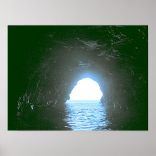 Grotta för Na Pali Poster