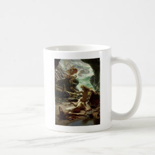 Grottan av stormen Nymphs, 1903 (olja på kanfas) Kaffemugg