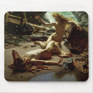 Grottan av stormen Nymphs, 1903 (olja på kanfas) Musmatta