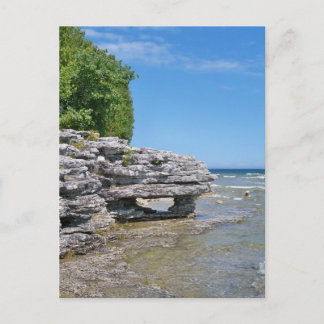 Grottan pekar Shoreline Vykort