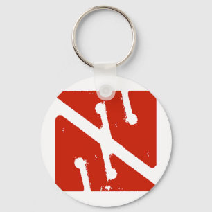 grottapilflagga nyckelring