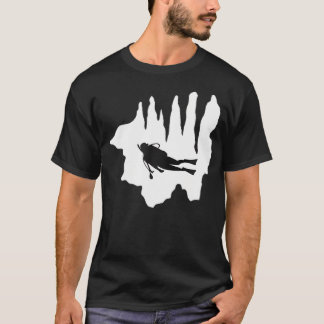 Grottdykning Grottdykning Undervattensgrottdykning T Shirt