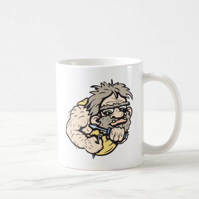 Grottman!  Anpassade! Kaffemugg (Höger)
