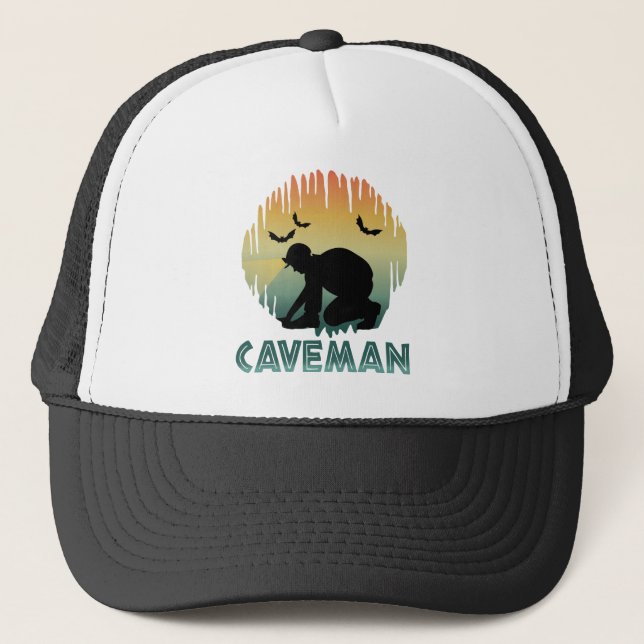 Grottman - Caver Speleology Keps (Framsida)