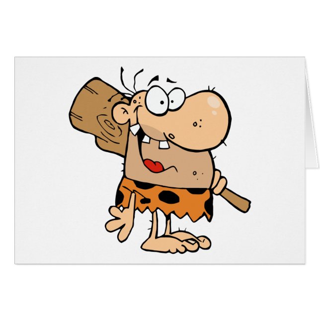 Grottman med Klubb Hälsningskort (Framsidan Horizontal)