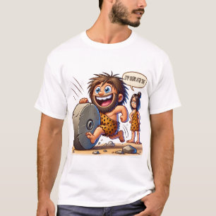 Grottman Rolling Stone Funny Tee