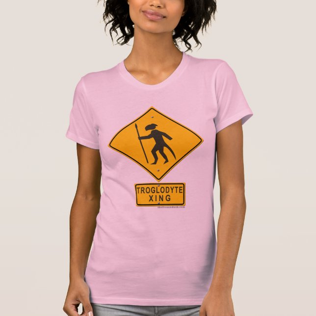 Grottmänniska XING T Shirt (Framsida)