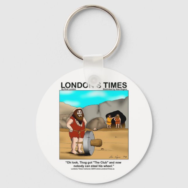 Grottmans Har Klubben.. Lönsam gåva och teater Nyckelring (Framsida)