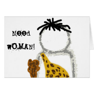 Grottmanspöke Hälsningskort