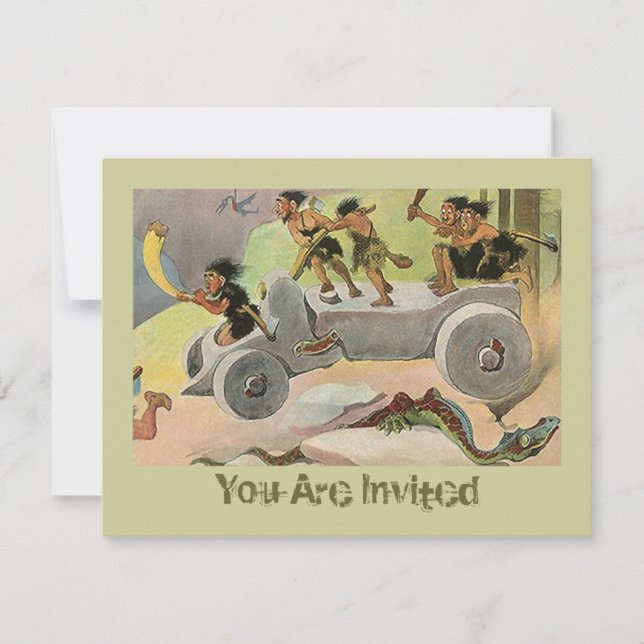 Grottmornas Grottmans inbjudan till Helgdag Huntin (Framsida)