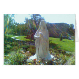 Grotto w/ St Bernadette Hälsningskort