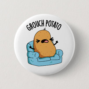 Grouch Potato Funny Veggie Puns Knapp