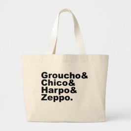 Groucho & Chico & Harpo & Zeppo Jumbo Tygkasse