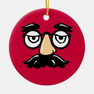 Groucho Glasses Julgransprydnad Keramik