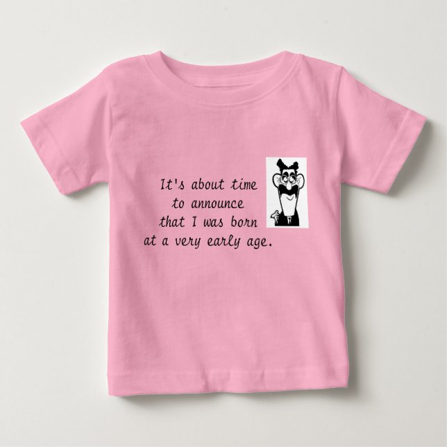 Groucho Marx Baby Citot Infant Creeper T-shirt (Framsida)