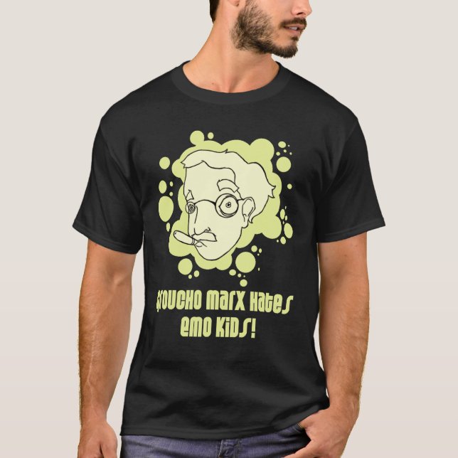 Groucho Marx T-shirt (Framsida)