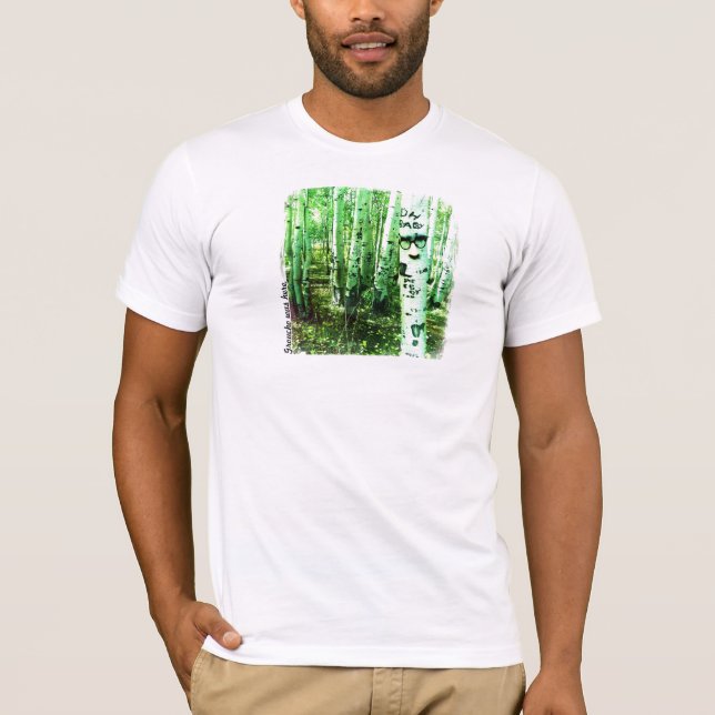 Groucho var här teeshirten tee shirt (Framsida)