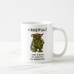 Grouchy elakt trollmugg kaffemugg
