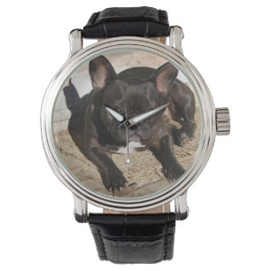 Grouchy Fransk Bulldog Armbandsur
