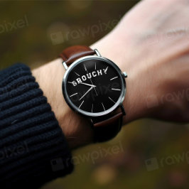 Grouchy Mood Funny Quote Watch Armbandsur