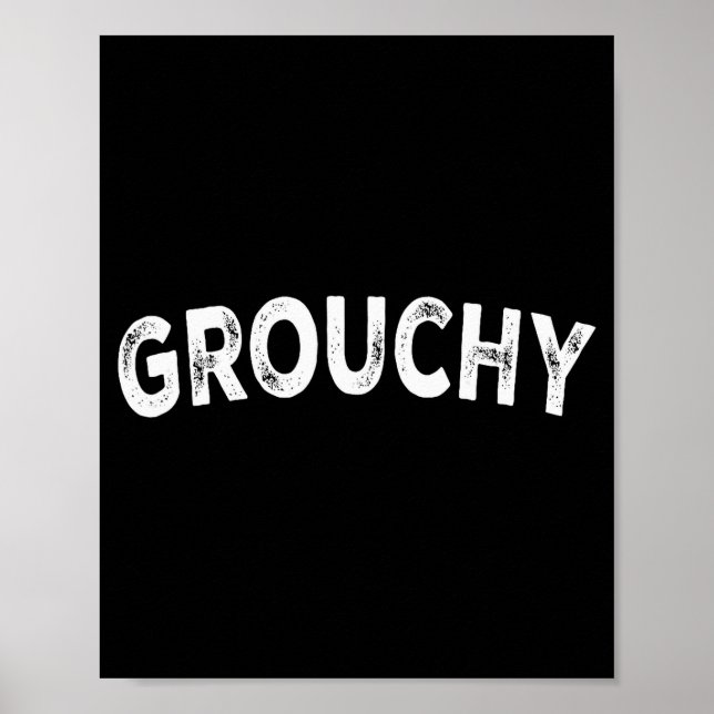 Grouchy  poster (Framsidan)