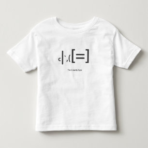 grouchy typ småbarn-informationsshirt tee