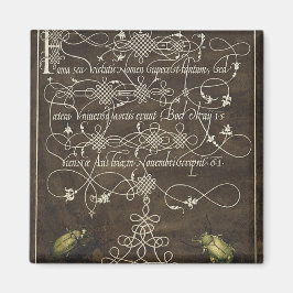 Ground Beetle och Scarab från Mira Calligraae Magnet