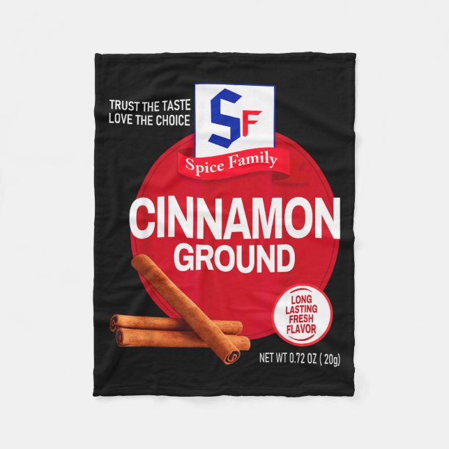 Ground Cinnamon Halloween Sce Costume Group Matchi Fleecefilt (Framsidan)