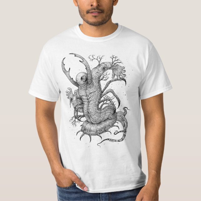 Ground Control Light T Shirt (Framsida)