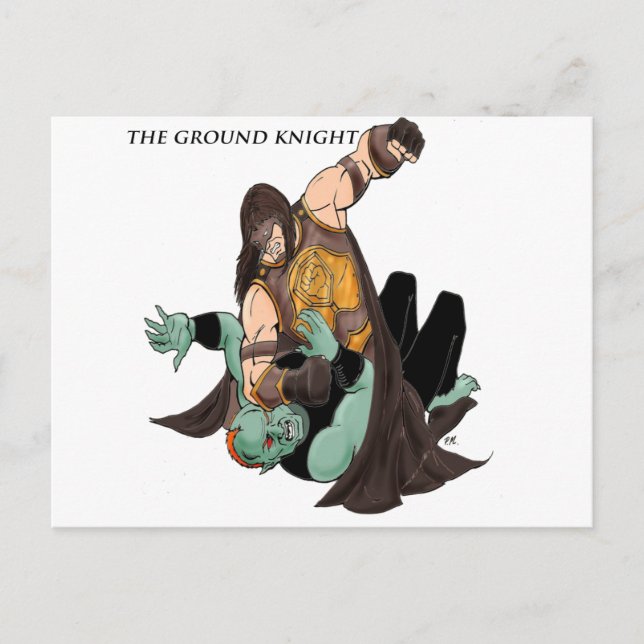 Ground Knight Vykort (Framsida)