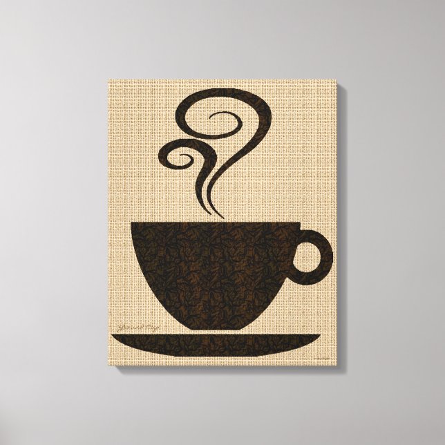 Ground Kopp art på arbetsyta Canvastryck (Framsida)