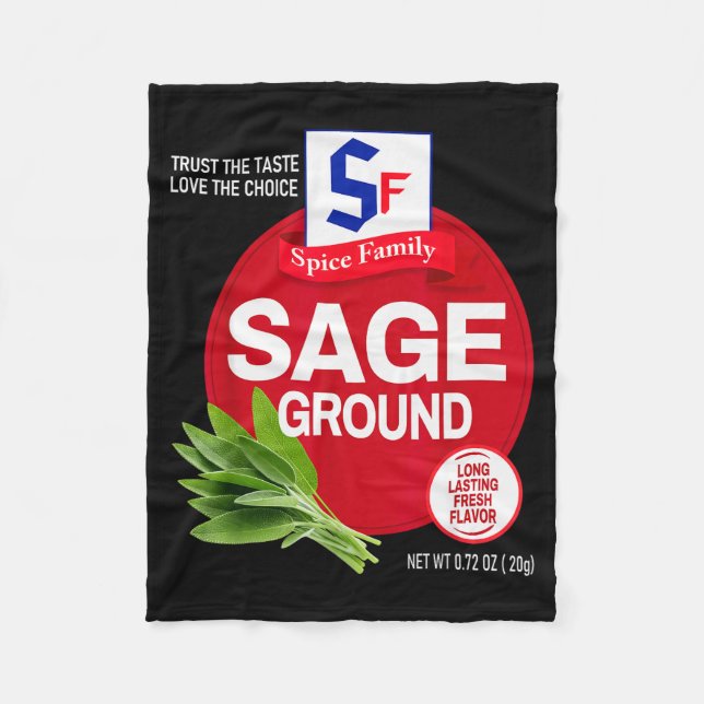 Ground Sage Halloween Sce Costume Group Matching  Fleecefilt (Framsidan)