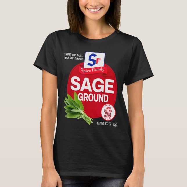 Ground Sage Halloween Sce Costume Group Matching  T Shirt (Framsida)