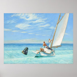 Ground Swell - Edward Hopper Nautical Art Print Poster